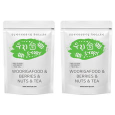 wooriga. 烘炒杏仁粉, 500g, 2包