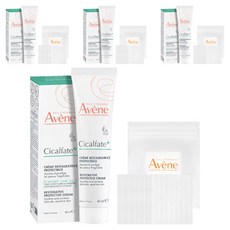 아벤느 시칼파트 플러스 SOS 크림 + 화장솜 20매, 40ml, 4개