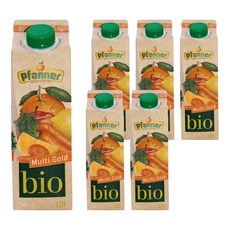 Pfanner Gold綜合果汁, 1L, 6瓶
