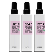 SOFEI 舒妃 型色家噴就柔髮妝水, 3個, 180ml