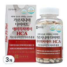종근당건강 가르시니아 다이어트 HCA, 224정, 3개