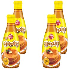 오뚜기 달콤한 케이크 시럽, 220g, 4개