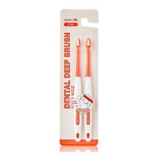 RESPET 深層清潔牙刷 超細刷毛, 2個, 混合顏色