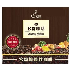BioBank 大金宏醫 宏醫百大酵素B群機能性咖啡, 5g, 10包, 1盒