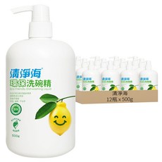 清淨海 環保洗碗精, 500g, 12瓶