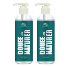 DoueeNaturer 刮鬍凝膠, 200ml, 2瓶