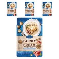 폰타나 카르니아 베이컨 머쉬룸 크림 파스타소스, 130g, 4개