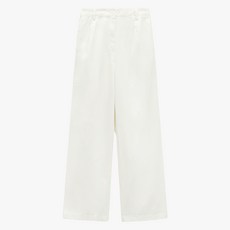 미쏘 여성용 10부 코튼 와이드 팬츠