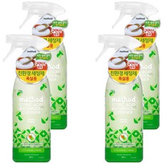 메소드 구연산 욕실용 세정제, 500ml, 4개