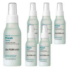 Dr.FORHAIR Phyto Fresh頭皮養髮液, 6瓶, 100ml