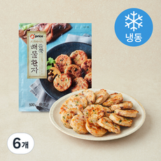 오프라이스 듬뿍 해물완자 (냉동), 500g, 6개