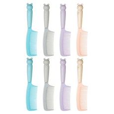 Hair Best Cutie Comb 卡通滑鼠造型斧頭梳 4件組, 混合色, 2個