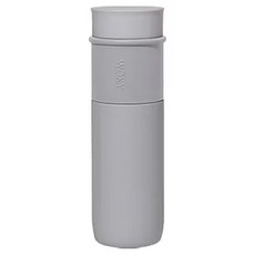 WOKY 沃廚 台灣公司貨 極簡輕量陶瓷保溫瓶, 灰色, 580ml, 1個