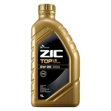 지크 탑 엔진오일, 1개, 0w20, 1L