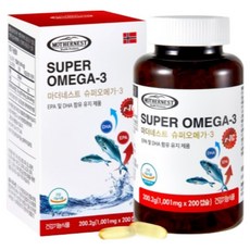 MOTHERNEST Super rTG Omega-3魚油膠囊, 200顆, 1罐