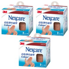 3M Nexcare 1582CP 自黏彈性繃帶, 1捲, 3盒