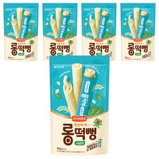 아이배냇 롱떡뻥 시금치, 5개, 30g, 시금치맛