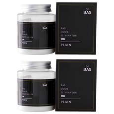 Bas 車用生活除臭劑 Mini Plus 原味無香, 160g, 2個