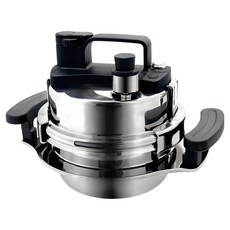 Speed壓力鍋 4人用, 銀色 + 黑色, 0.8L, 1個