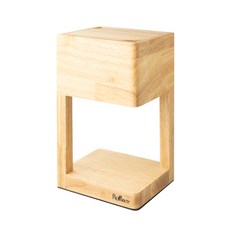 Rofancy 洛帆晞 雅緻融蠟燈 安全無明火香氛融蠟燈 居家香氛擺飾, 原木