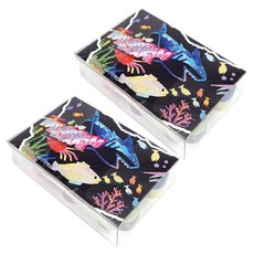 신우 모자이크 마스킹테이프 12색 15mm x 6m, 홀로그램 테이프, 2세트