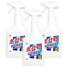 Saenghwalgongsik 超強力玻璃清潔劑, 750ml, 3個