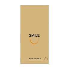 smile coffee 微笑咖啡 精品級金杯咖啡豆 典藏金杯 中焙, 咖啡豆(無研磨), 450g, 1包
