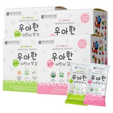 BOBSNU 孩童海苔 2款 各20包入, 無調味+調味口味, 1組, 70g