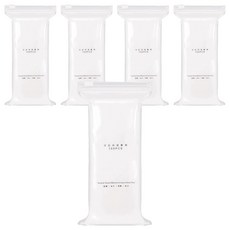 彈力拉伸化妝棉 植物纖維材質 單張尺寸 10x11cm, 100片, 5包