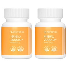 피토틱스 비타민D 2000IU+ 6g, 30정, 2개