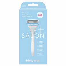 Schick 舒適牌 舒綺 極Salon Plus仕女除毛刀 敏感肌用, 1入, 1支