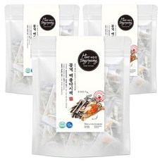 해통령 꽃게해물 다시팩 10p, 150g, 3개