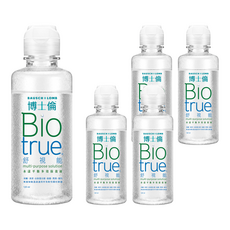 BAUSCH LOMB 博士倫 舒視能 水漾平衡多效保養液, 120ml, 5瓶