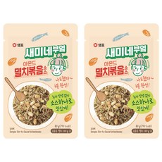 膳府 Semy's Kitchen 杏仁鯷魚乾拌炒醬, 2個, 80g