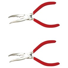 smato 長尖嘴鉗 釣魚用 SM-FPB6 左彎 C1096864, 2個