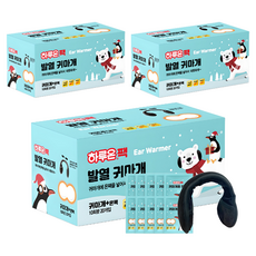 [국내생산] 하루온 발열 귀마개 + 온팩 10회분 20p 세트, 3세트