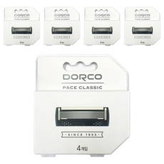 DORCO 多可樂客 經典刮鬍刀片, 4入, 5套