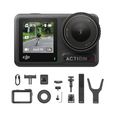 DJI 오즈모 액션 4 로드 사이클링 콤보 액션캠 세트 OSMO ACTION 4, 혼합색상