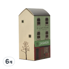 클레이튼티 빌리지 자스민 티백차, 1g, 10개입, 6개