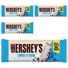 HERSHEY'S 好時 巧酥可可片, 餅乾奶油口味, 40g, 4片
