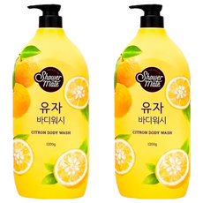 Shower mate 微風如沐香甜柚果香沐浴乳 CITRON BODY WASH, 1.2kg, 2瓶