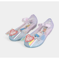SHOOPEN KIDS 迪士尼愛麗絲燈光果凍鞋 HPKV1D21DG