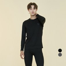 푸마바디웨어 남성용 소프트 피치기모 퓨징 내복 발열내의 상하의 세트