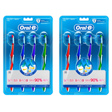 Oral-B 歐樂B 多動向全方位護理牙刷, 4支, 2組