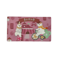 德德小品集 奇幻遊樂園 刺繡貼 70 x 24.5mm + 65 x 60mm 2件組, 北極熊, 1組