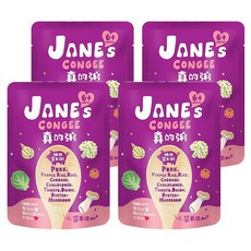 JANE's CONGEE 真的粥 豬肉紫米粥 6個月以上寶寶適用, 150g, 4包