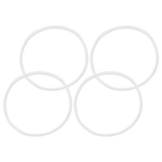 munchkin 滿趣健 360度防漏杯 替換墊圈 矽膠材質 耐高溫100度C 適用360度防漏杯系列, 4個