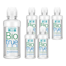 BAUSCH LOMB 博士倫 舒視能 水漾平衡多效保養液, 120ml, 6瓶