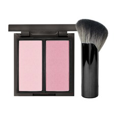 Solone 台灣公司貨 專屬訂製嫩頰盤 腮紅2色 5g, 15牛奶粉色 + 16 純淨芭蕾, 1個