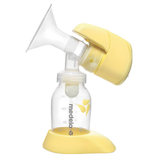medela 美德樂 小型電動吸乳器, 黃色, 1組